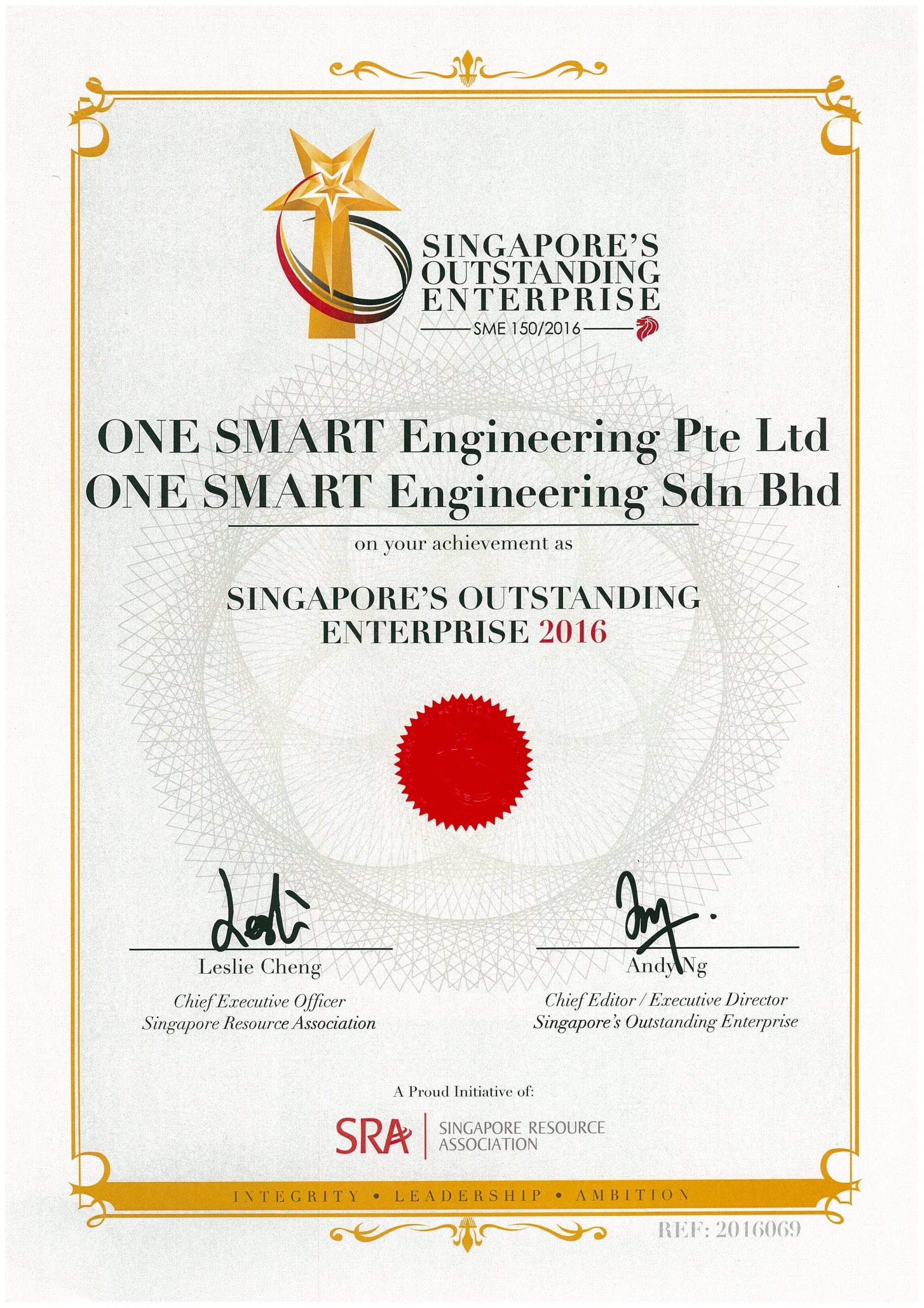 ONE SMART Engineering Pte Ltd.